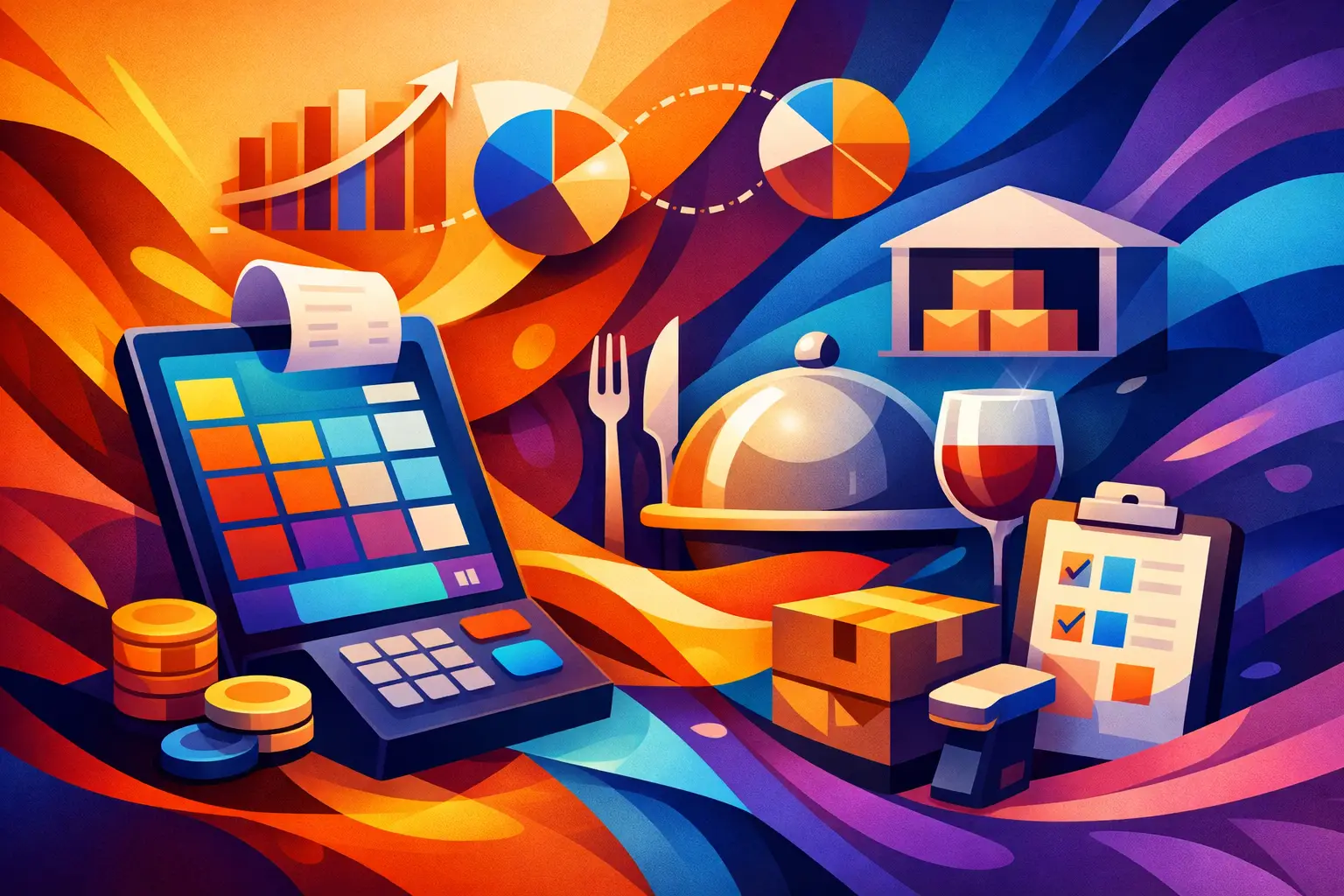 restaurant billing software with inventory للمطاعم